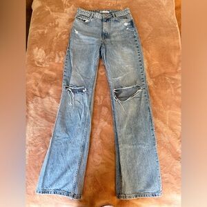 Zara High Rise Bootcut Jeans